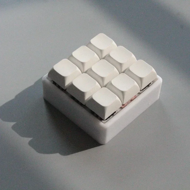 CV09 personalizado DIY 9 teclas Mini teclado QMK diseño de firmware Prog programable a través de teclas Kit de enchufe caliente personalizar teclados de teclas Macro RGB - imagen 4