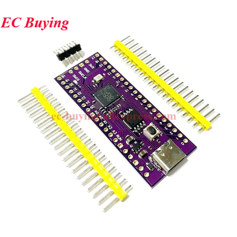 1-10 Uds Ultimate Pico RP2040 128Mbit 264KB SRAM 4MB 16MB Flash Compatible Raspberry Pi procesador de doble núcleo C/C ++ SDK MicroPython - imagen 3