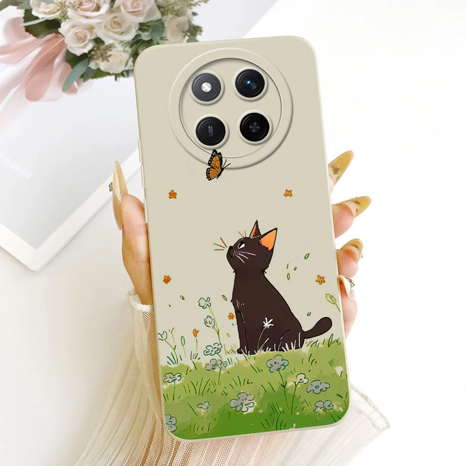 Para Honor Magic 7 Lite funda BRP-NX1 lujosa Margarita pintada funda de silicona suave para Honor X9c parachoques inteligente HonorX9c X 9c funda de teléfono - imagen 2