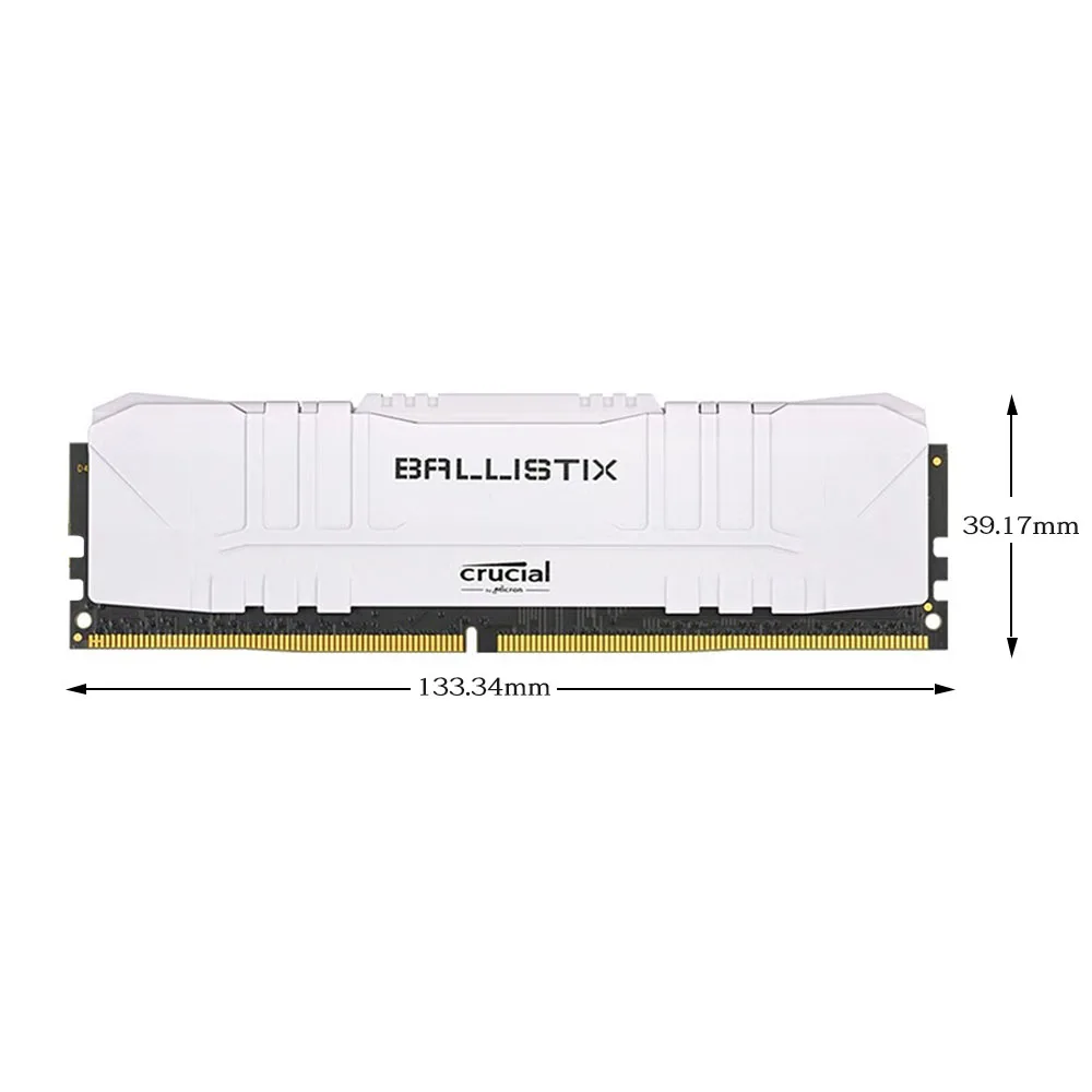 Crucial Ballistix-memoria Ram de escritorio XMP Overclocking DDR4, 8GB, 16GB, 2666MHz, 3200MHz, sin búfer, DIMM, PC-21300, 25600, doble canal - imagen 5