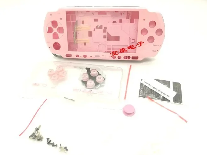 10 colores DIY para PSP3000 PSP 3000 3004 consola de juegos carcasa de repuesto carcasa completa con kit de botones - imagen 3