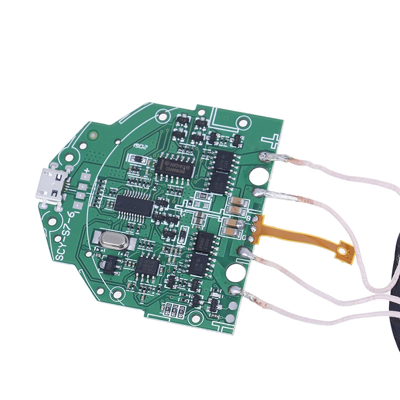 Módulo transmisor placa de circuito de bobina interfaz tipo C de 15W cargador inalámbrico de carga rápida PCBA accesorios estándar de teléfono DIY - imagen 3