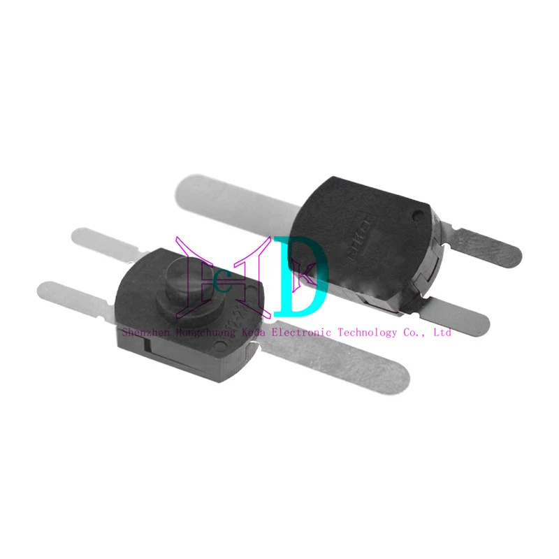 Interruptor de botón de 10 piezas, microbotón de luz fuerte, 17x12MM, 1712-223C, autobloqueo, dos encendido y dos apagado - imagen 5