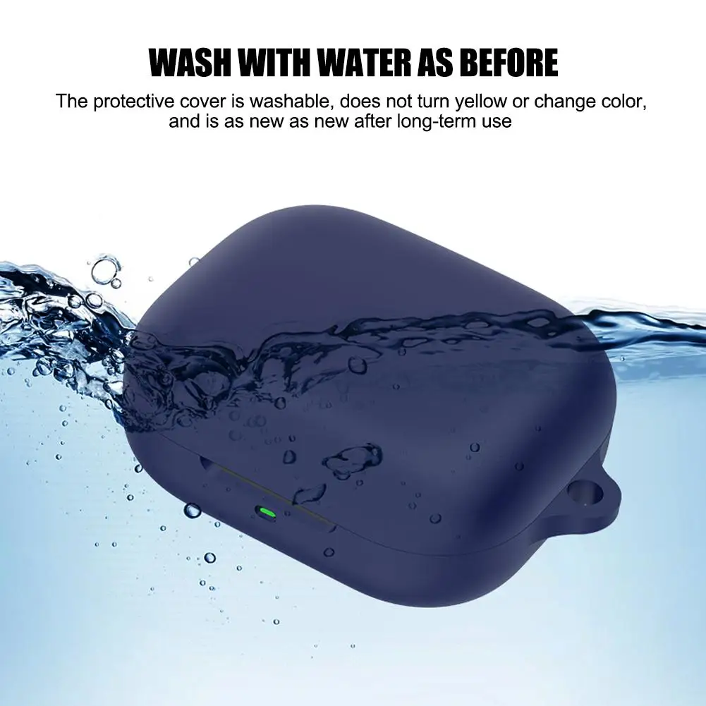 Funda de silicona para auriculares Motorola Moto Buds, funda protectora, accesorios a prueba de golpes, protección de cobertura completa - imagen 3