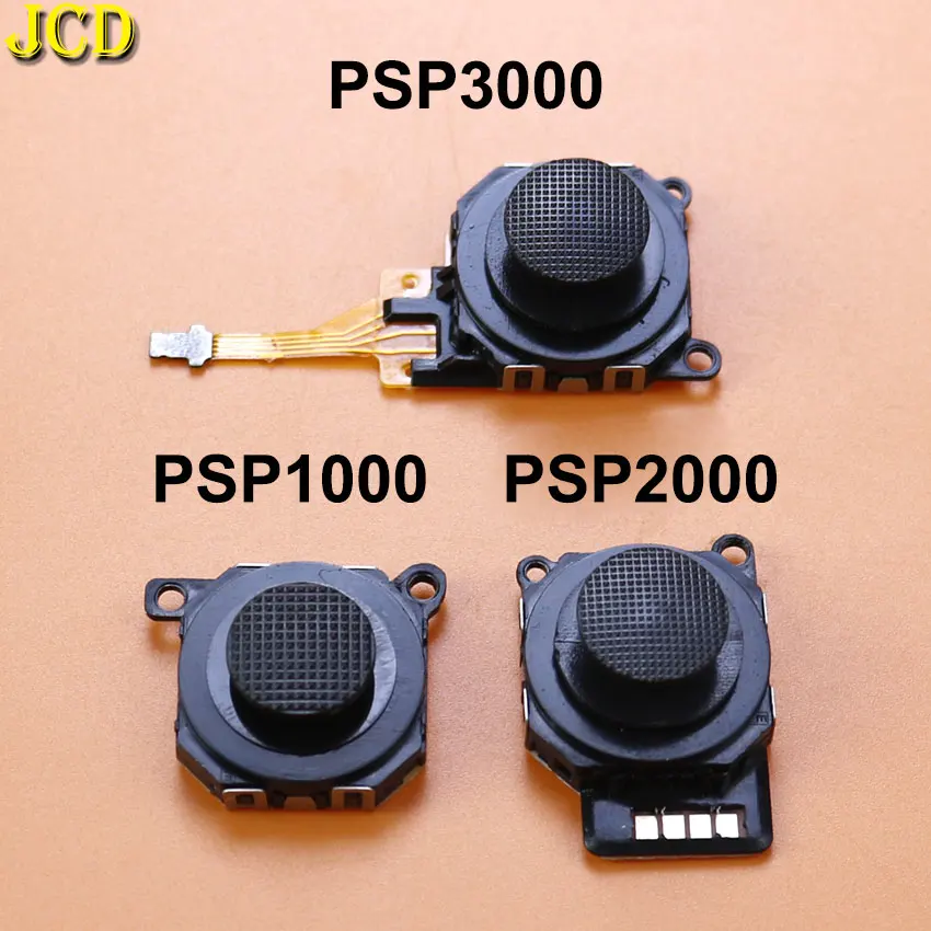 JCD 1 Uds. Joystick analógico 3D reemplazo de palanca de pulgar para controlador de consola PSP 1000 2000 3000
