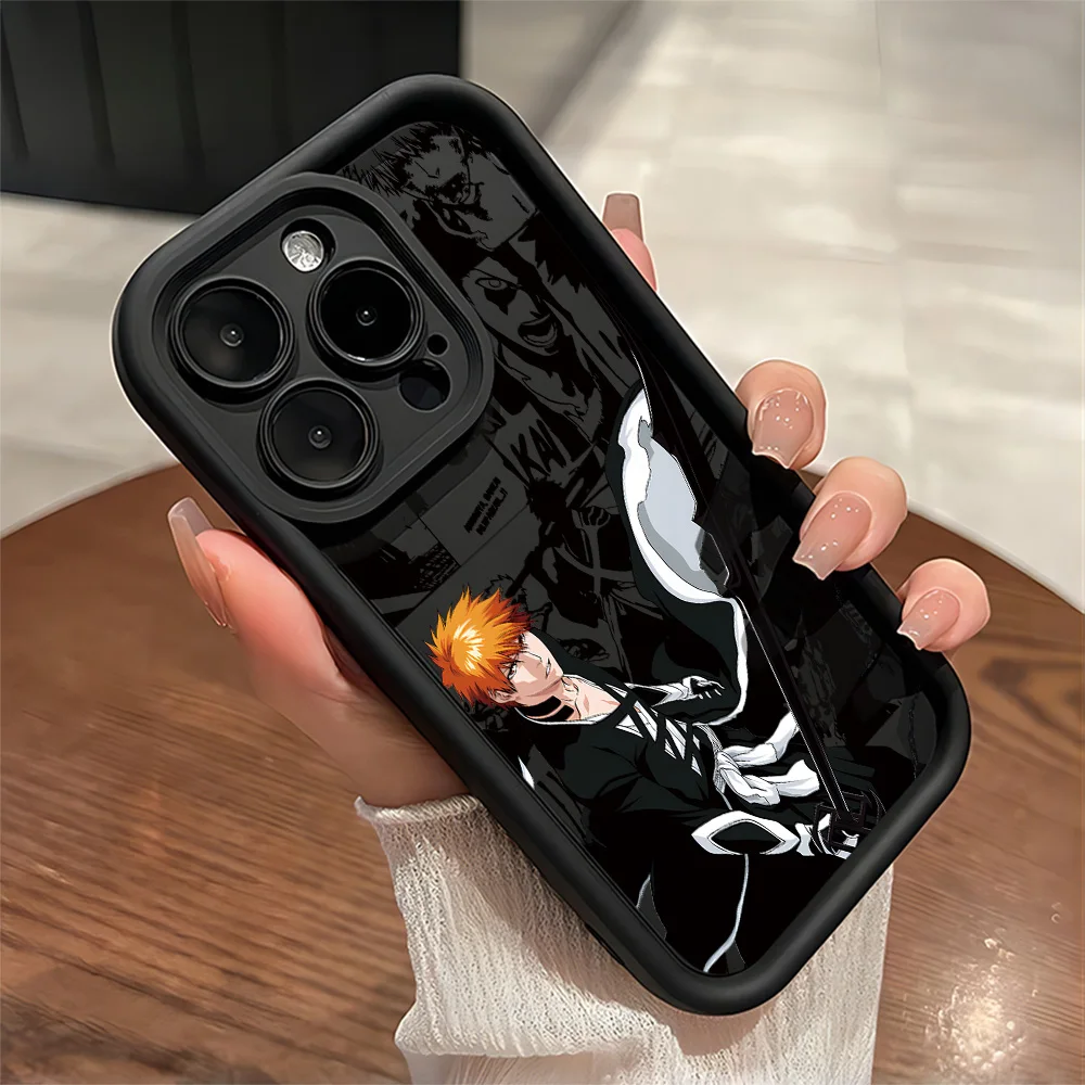 Funda de teléfono genial de Anime BleachS para Xiaomi Mi 15 14 13 12 14T 11 Lite 12T Poco M6 X7 X6 F4 F5 X5 C40 GT Pro Ultra 4G 5G - imagen 4