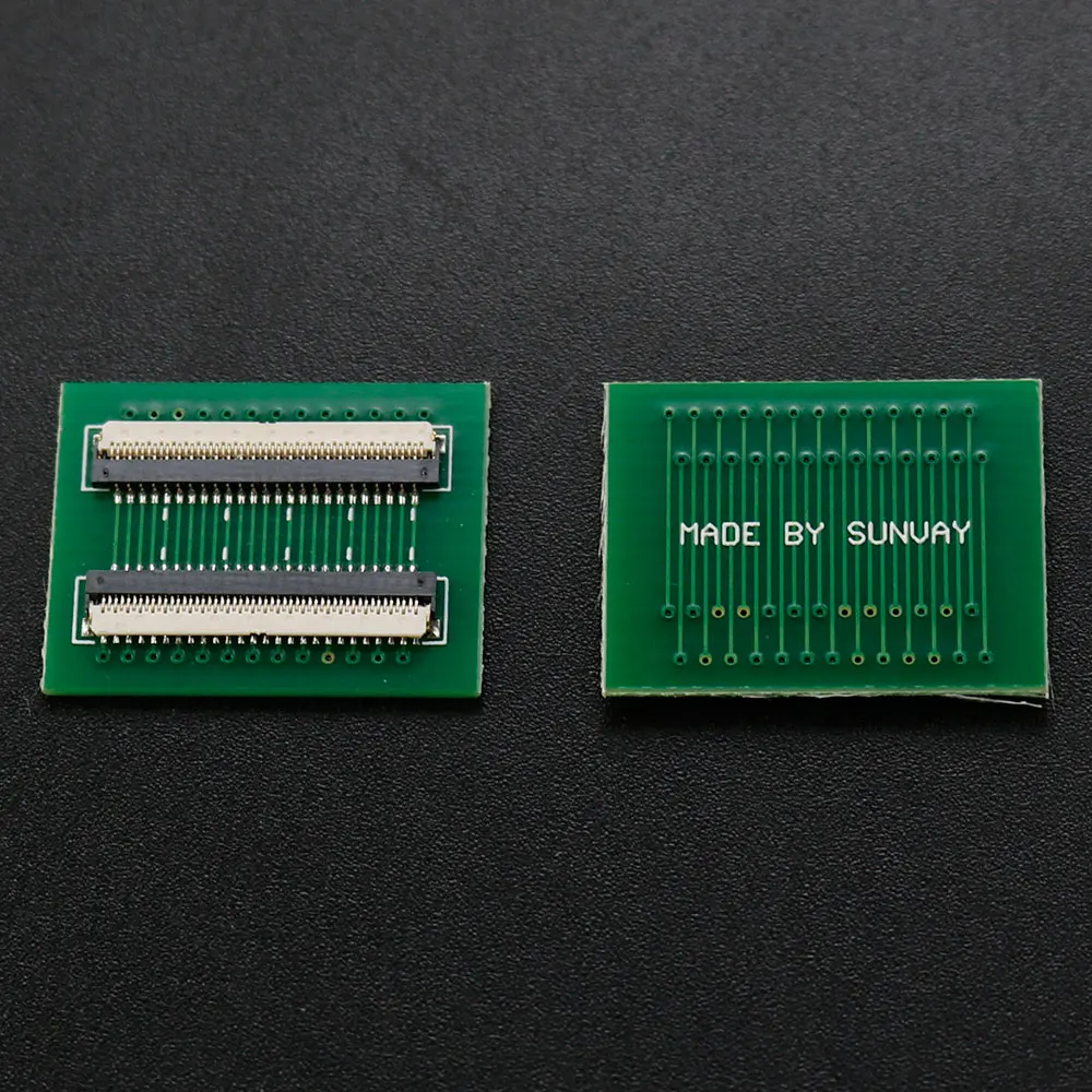 YUXI-Placa de conexión de extensión de Cable plano Flexible, 1 piezas FPC FFC, paso PCB de 0,3 MM, conector de 25, 31, 39, 45, 51 Pines, adaptador FPC - imagen 4