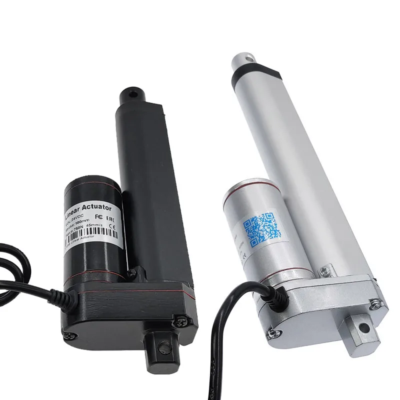 Actuador Lineal Eléctrico 250mm – Fuerza 250N