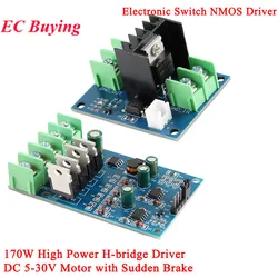 Controlador de motor puente H NMOS con PWM de alta potencia