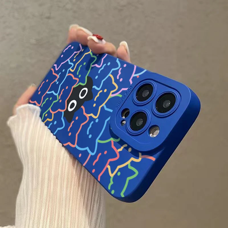 Funda de teléfono con estampado de gato negro para Samsung A56 5G, fundas Galaxy A36 A16 A35 A55 A34 A54 A53 A33 S25 Ultra S24 FE S23 Plus S22 - imagen 3