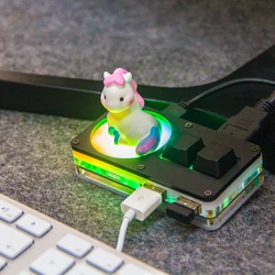 Interruptor RGB para PC USB - Cable de inicio externo