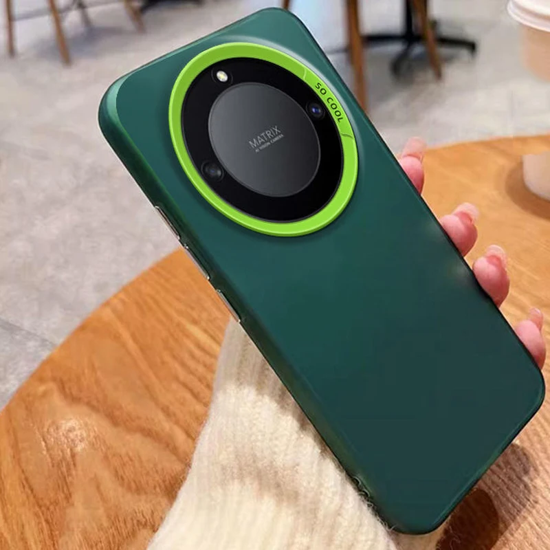 Para Honor X9c funda inteligente Honor X9C funda de teléfono Honor X9A funda Honor X9B X9 X9 5G X9A X9C funda mate de piel Aurora metálica de lujo - imagen 5