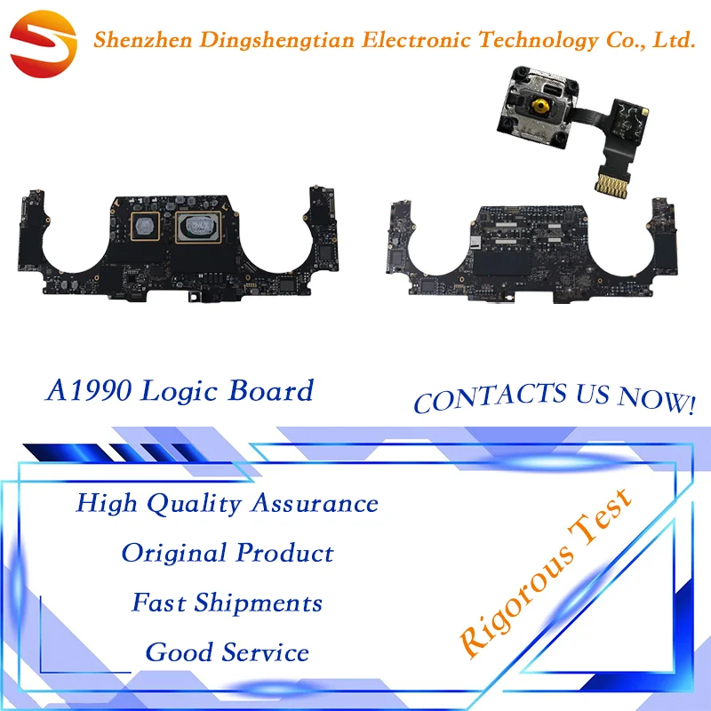 Placa base para Macbook Pro Retina A1990 placa lógica con Touch ID I7 I9 Ram 16G 32G 256G 500G 1TB 2018-2019 año EMC 3215 3359 - imagen 2