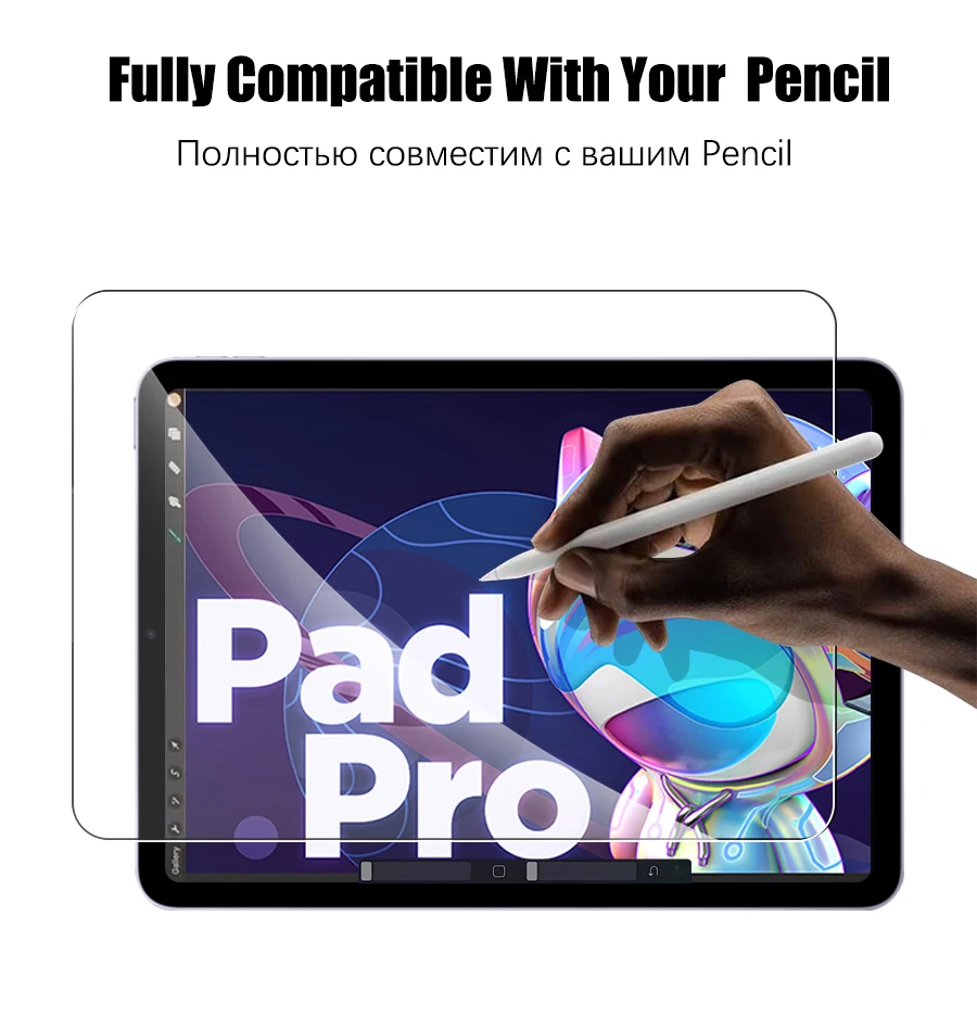 Protector de pantalla de vidrio templado para Lenovo TAB M10 2nd 3rd Plus M9 M8 Y700 Legion P11 Pro Xiaoxin Pad, accesorios para tableta, 2 uds. - imagen 3