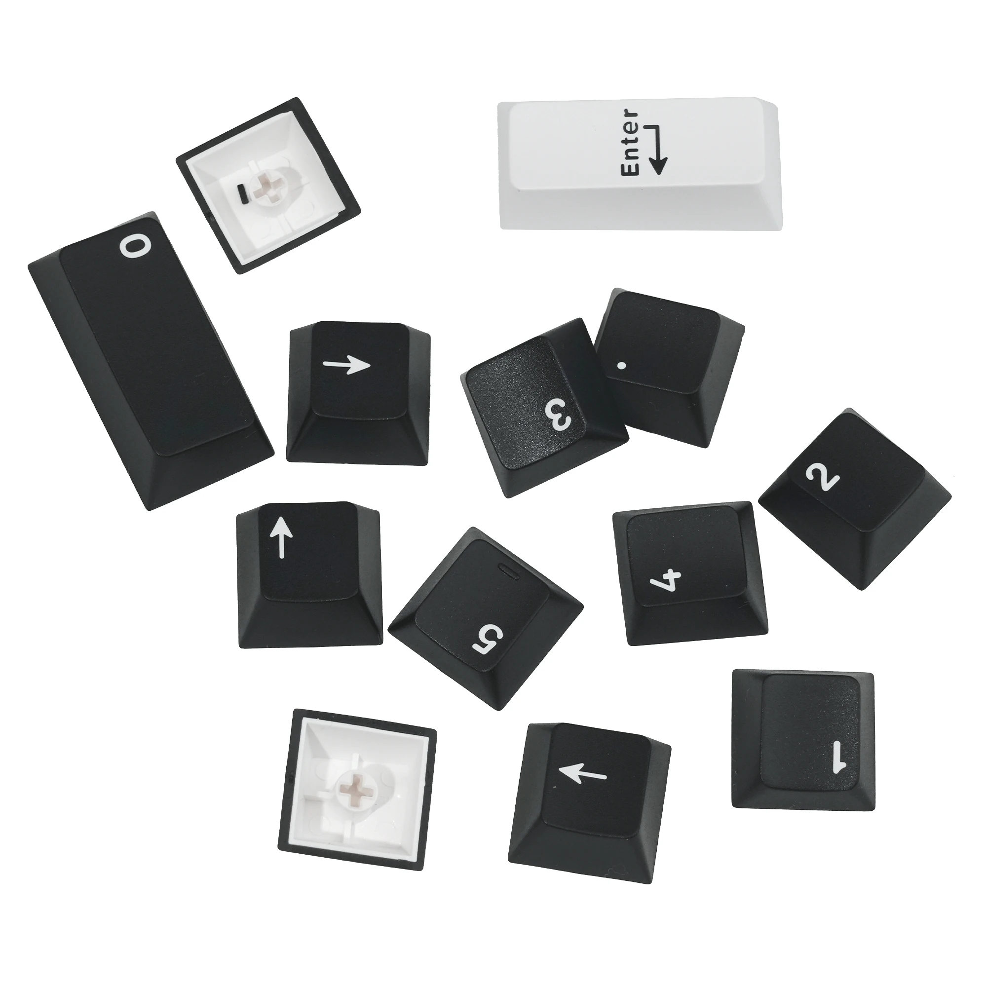 Teclas XVX negras con perfil de cereza, teclas PBT de doble disparo, teclas coreanas para teclado mecánico para juegos, 133 teclas - imagen 4