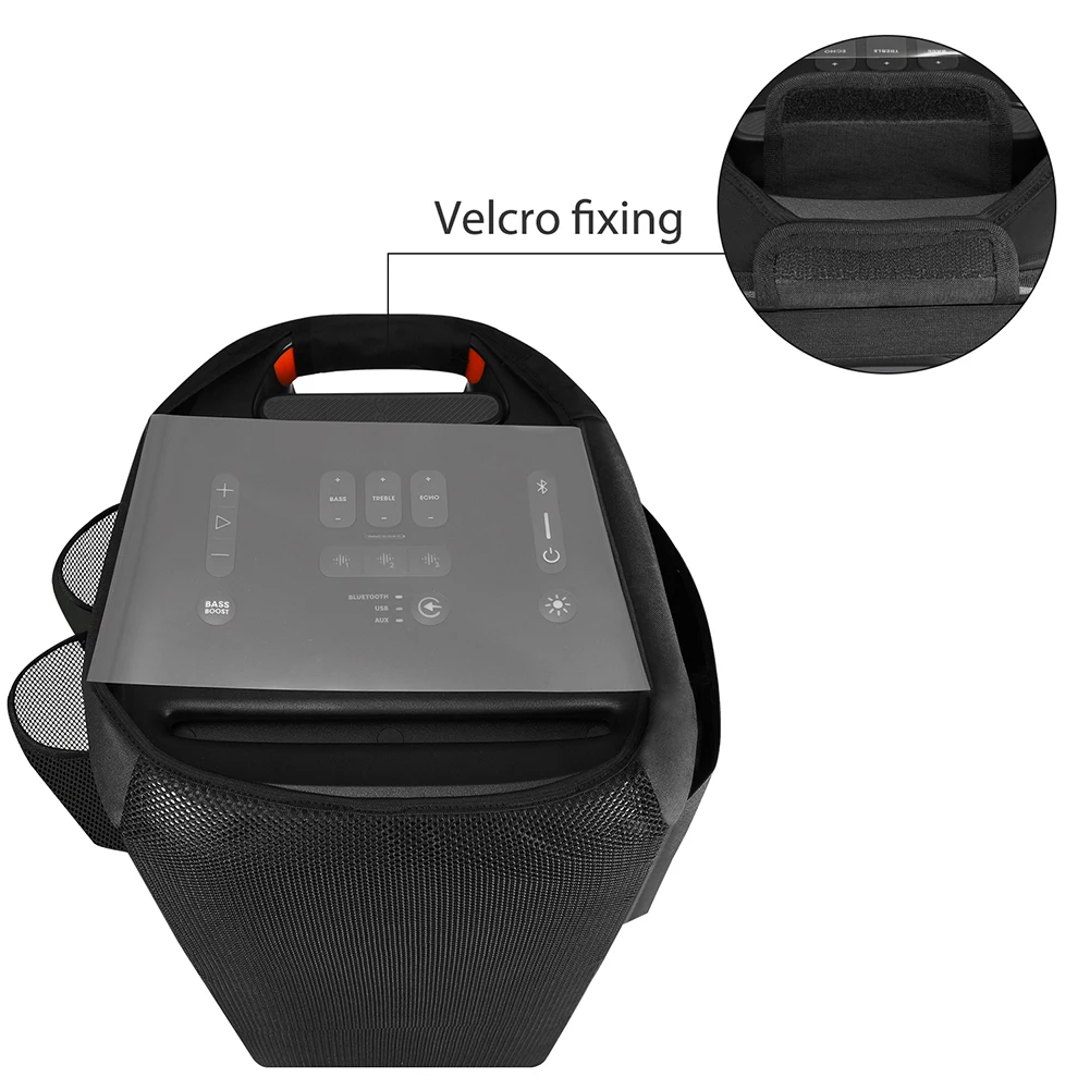 Estuche de protección contra el polvo para altavoz JBL Partybox 310, cubierta de transporte, bolsa de almacenamiento de gran capacidad, caja de protección de viaje - imagen 5