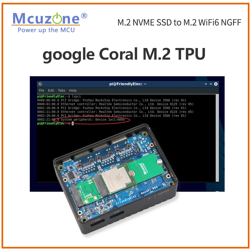 Tarjeta de red R5S WiFi6, M.2 A clave M NVME SSD A tarjeta WiFi6, AX200 MT7921K intel 8265C,CM4 raspberryPi, Coral TPU, Linux, CM4 - imagen 5