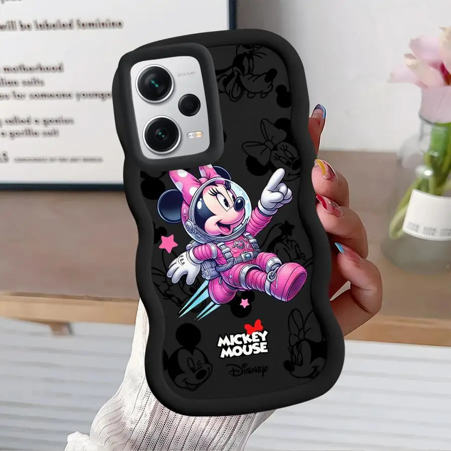 Funda de teléfono suave para Xiaomi Redmi 8 13C 14C 10A 9C 12C A1 A2 Plus 10C A5 A3 Disney Mickey Minnie - imagen 4