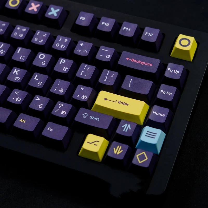 Juego de 132 teclas GMK Future Funk para teclado mecánico MX Switch PBT 5 lados tinte subcama Keycap Cherry Profile - imagen 2