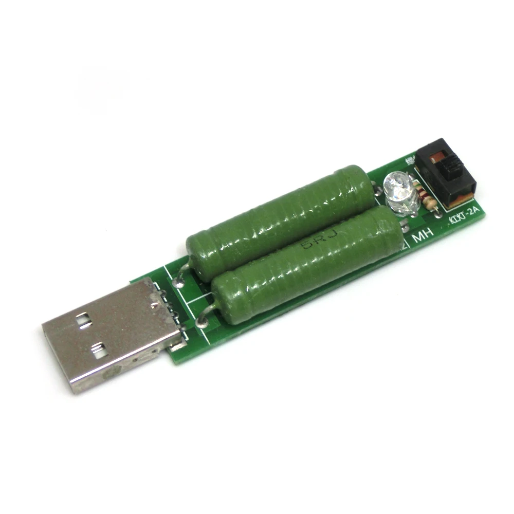 Instrumento de prueba de carga de detección de corriente de carga USB, adaptador de corriente USB de resistencia al envejecimiento de descarga 2A/1A - imagen 2