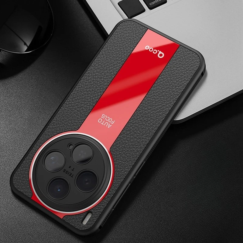 Funda para VIVO X300 X300Pro de lujo de cuero PU elegante suave anticaída funda de teléfono para VIVO X300 Pro protección a prueba de golpes