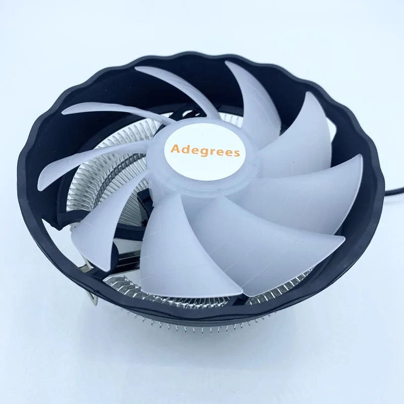 CPU PC radiador procesador de 3 pines ventilador enfriador de aire para Intel 775 1150 1151 1155 1156 1200 1700 AM3 AM4 X79 X99 disipador de calor de PC - imagen 4