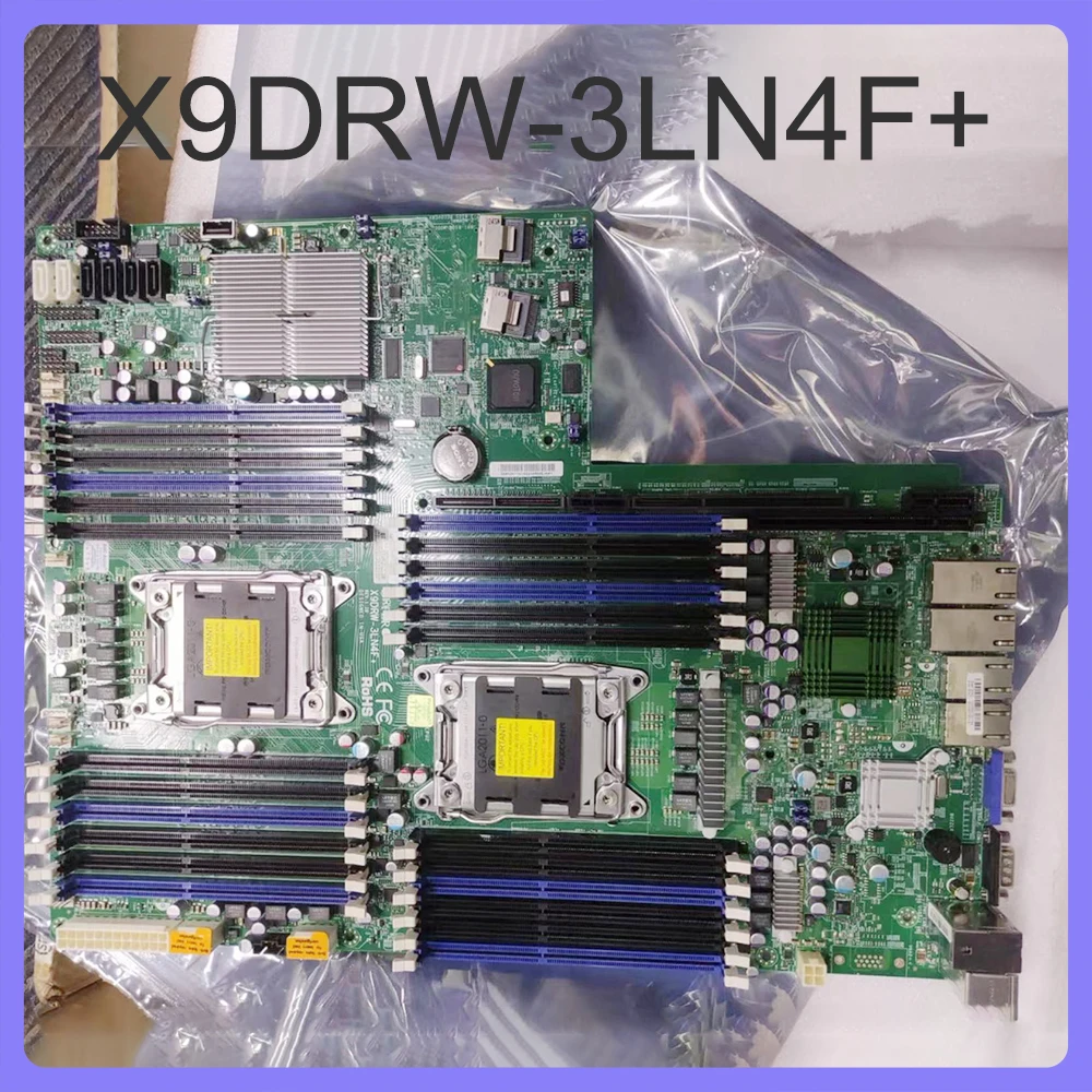 Xeon E5-2600 V1/V2 familia DDR3 LGA2011 para placa base de servidor Supermicro X9DRW-3LN4F + - imagen 2