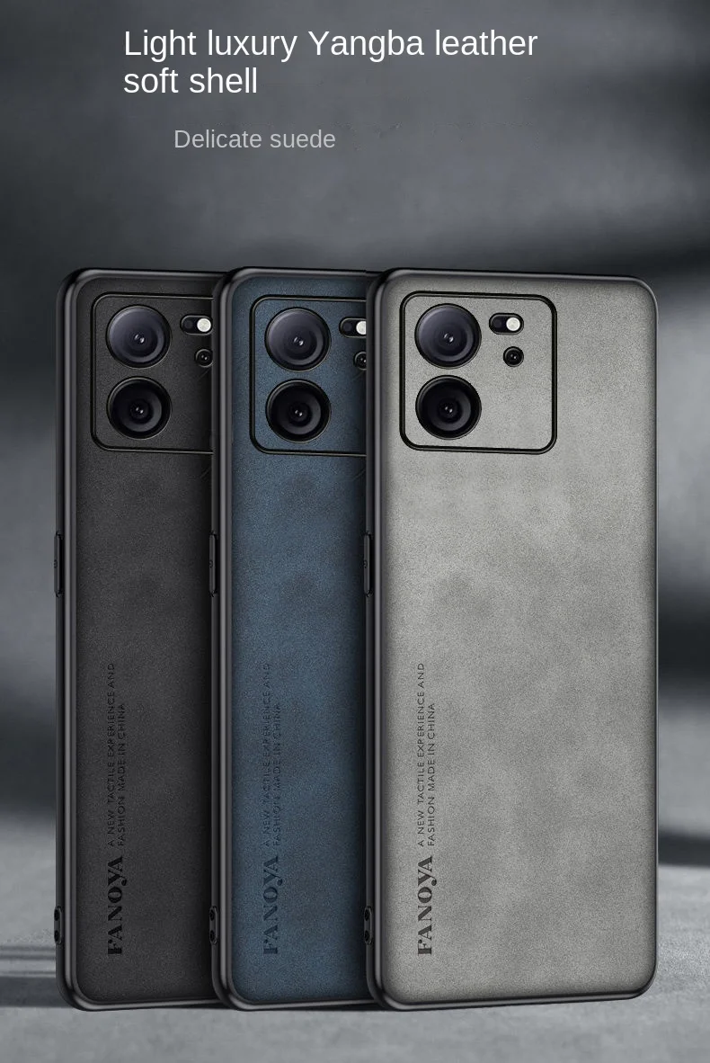 Para Xiaomi POCO F5 Pro F4 GT F3 funda suave de piel sintética funda protectora trasera magnética para Xiaomi POCO X5 X4 X3 M4 Pro M5S C40 m5 - imagen 3