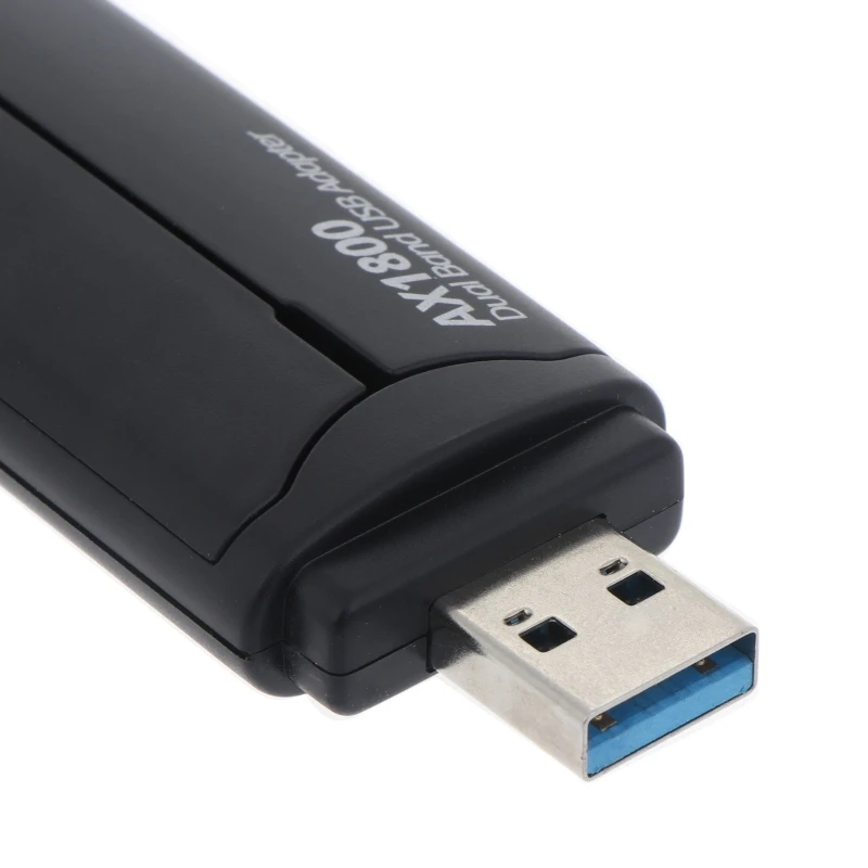 Tarjeta inalámbrica AX1800 2,4G/5,8G para PC de escritorio, compatible con Windows, adaptador WiFi USB, receptor de doble banda de 1800Mbps - imagen 5