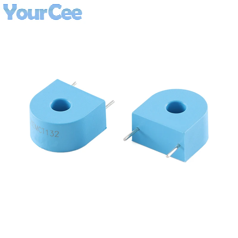 ZEMCT132 transformador de corriente, Sensor de microprecisión azul, 5 piezas/2 piezas, 5A/5mA - imagen 2