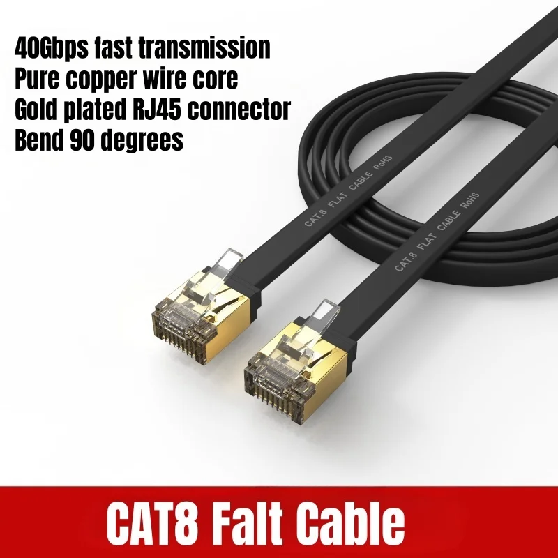 CAT8 Falt Cable