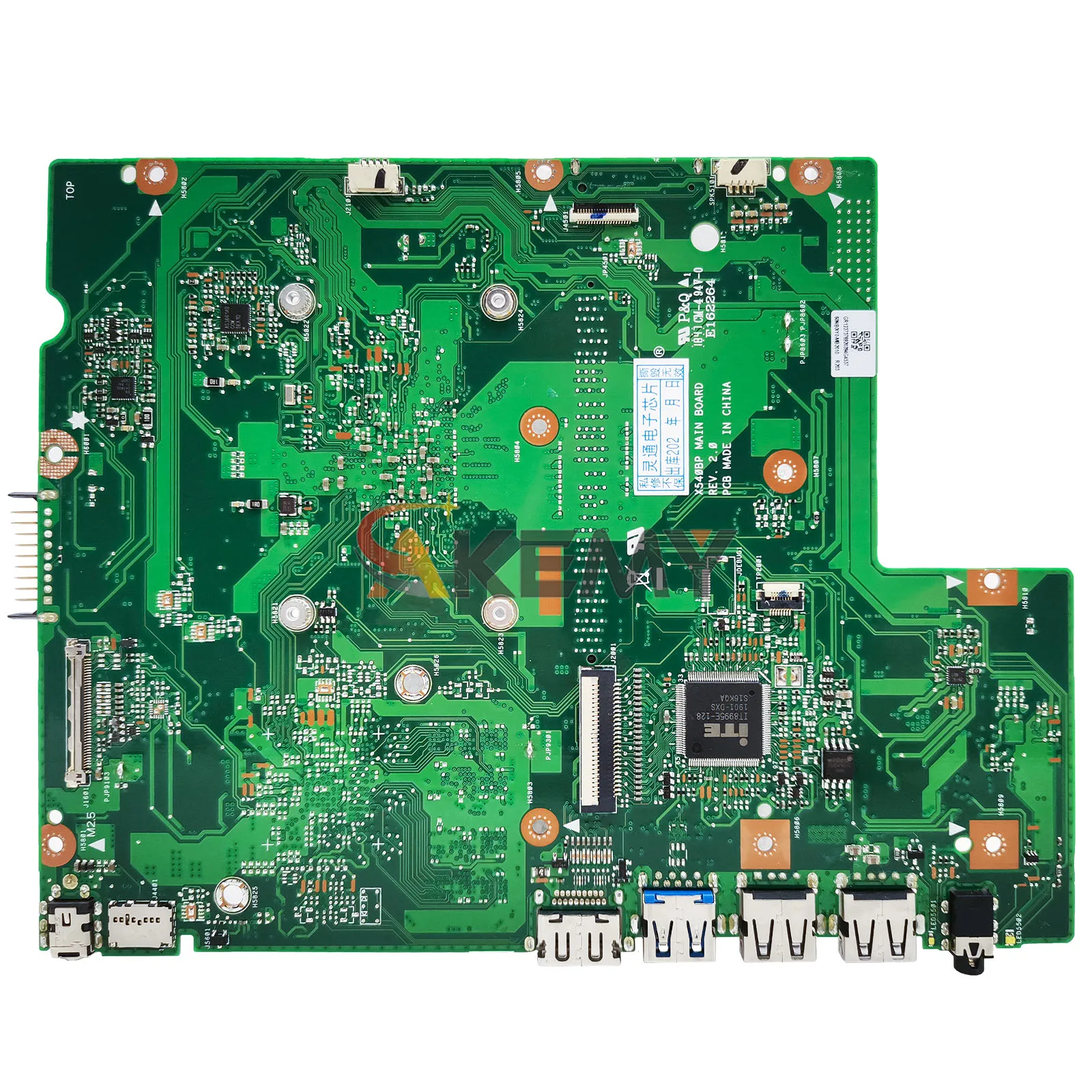 Placa base para ordenador portátil X540BP para ASUS VivoBook A540B X540BA X540B D540B F540B R540B X540BP placa base para portátil con CPU A6 A8 A9 - imagen 2