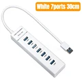 White-7ports-30cm