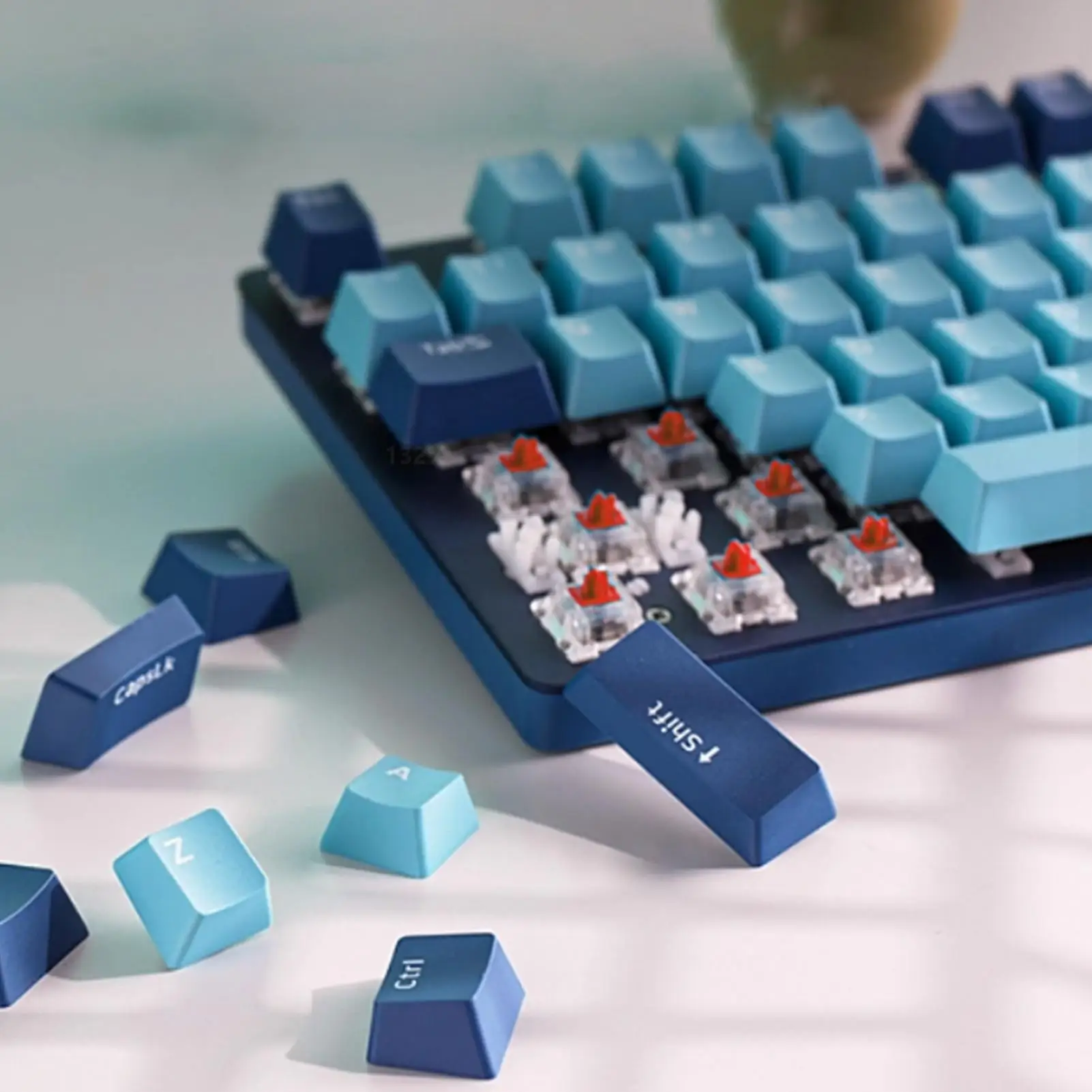 Teclado mecánico de 30 piezas, eje Es para escribir juegos