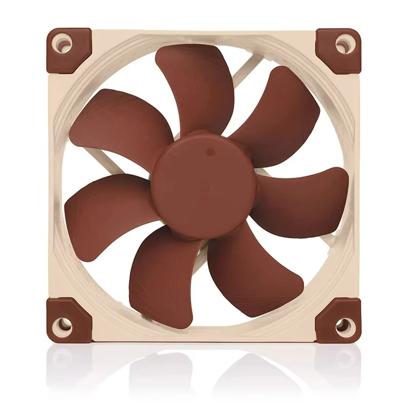 Noctua NF-A9 ventilador con cubierta de 9CM 92X92X25mm 5V/12V 4 pines PMW Control de temperatura inteligente ventilador enfriador de CPU de bajo ruido y alta calidad - imagen 4