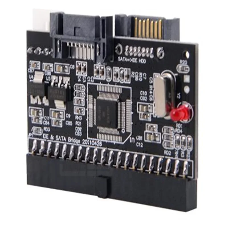 Adaptador de disco de controlador duro IDE a SATA Adaptador de dispositivo IDE a SATA sata a ide