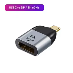 Adaptador USB-C a HDMI VGA DP RJ45 8K MacBook