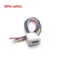 6Pin white