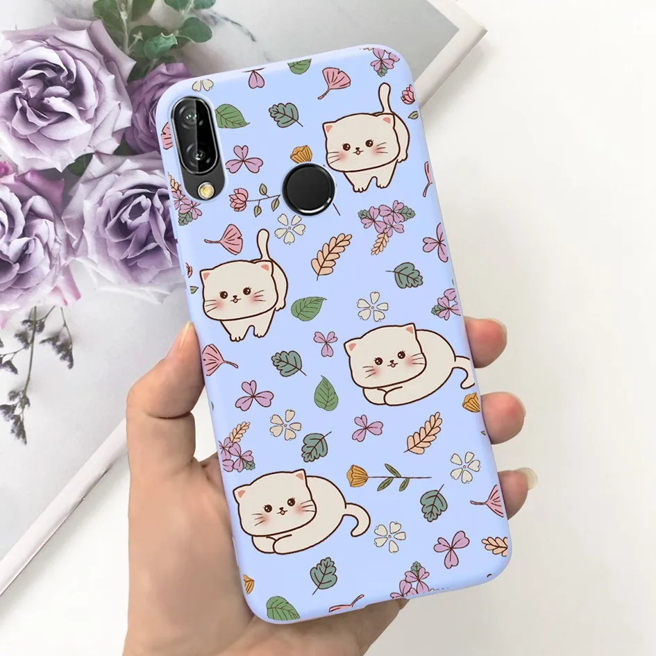 Funda de silicona ANE-LX2 para Huawei P20 Lite, cubierta de ANE-LX2J, astronauta encantador, a prueba de golpes, parachoques para Huawei P20Lite Nova 3e, Capa suave - imagen 3