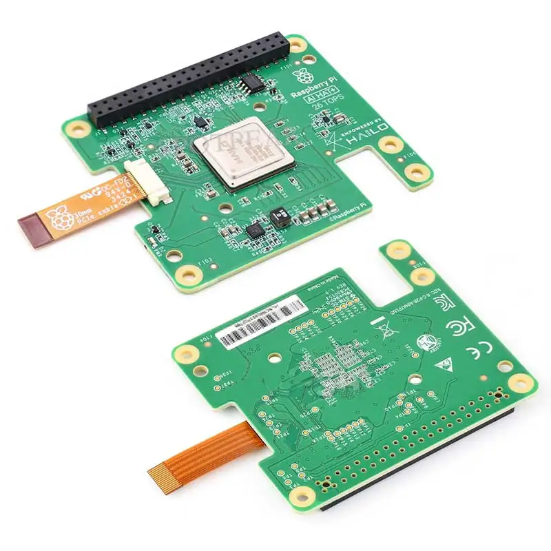 Raspberry Pi AI HAT+ Hailo-8/8L 13/26Tops para Pi5 PCIe M.2 Gen3 Original oficial - imagen 2