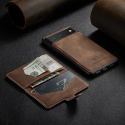 Funda Cartera Magnética Google Pixel 8 / 7 Pro – Cuero 2 en 1