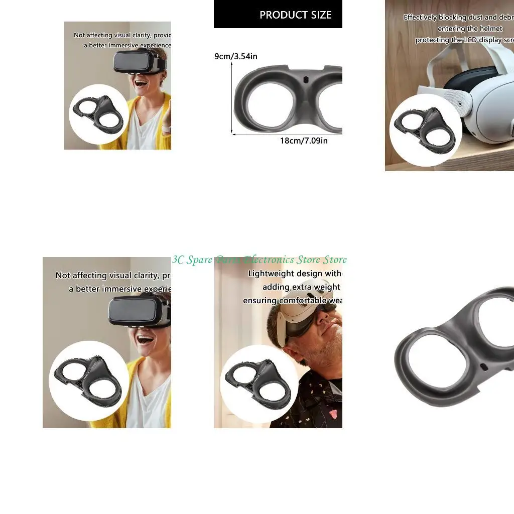 cubierta luz SZ aumenta las claridades visuales para cubierta 3 auriculares