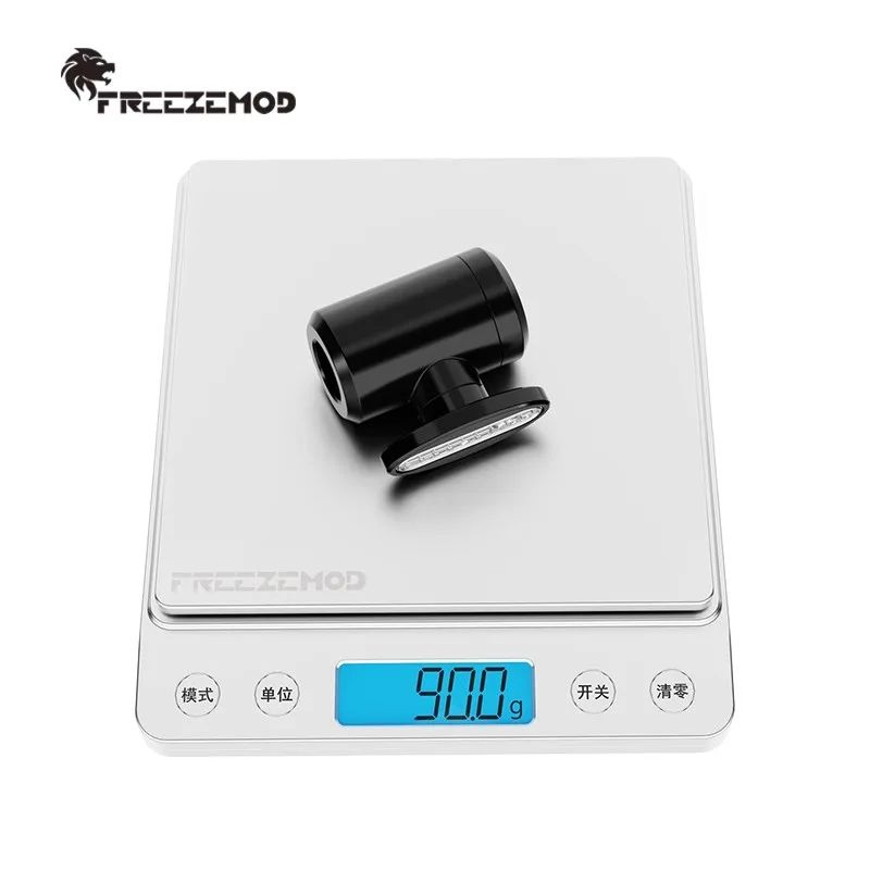 FREEZEMOD Válvula de drenaje de refrigeración por agua para computadora, rosca interior doble G1/4'', válvula de parada de agua, tubo de cierre de ajuste manual, FM-YGNSB - imagen 5