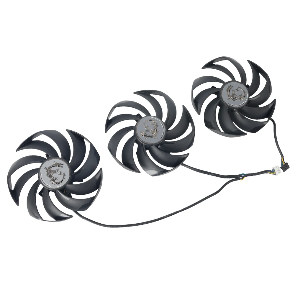 Ventilador de tarjeta de vídeo para MSI GeForce RTX 3070 3080 3090 3070Ti 3080Ti 3090Ti SUPRIM X 95MM PLD10010B12HH ventilador de repuesto para tarjeta gráfica - imagen 5
