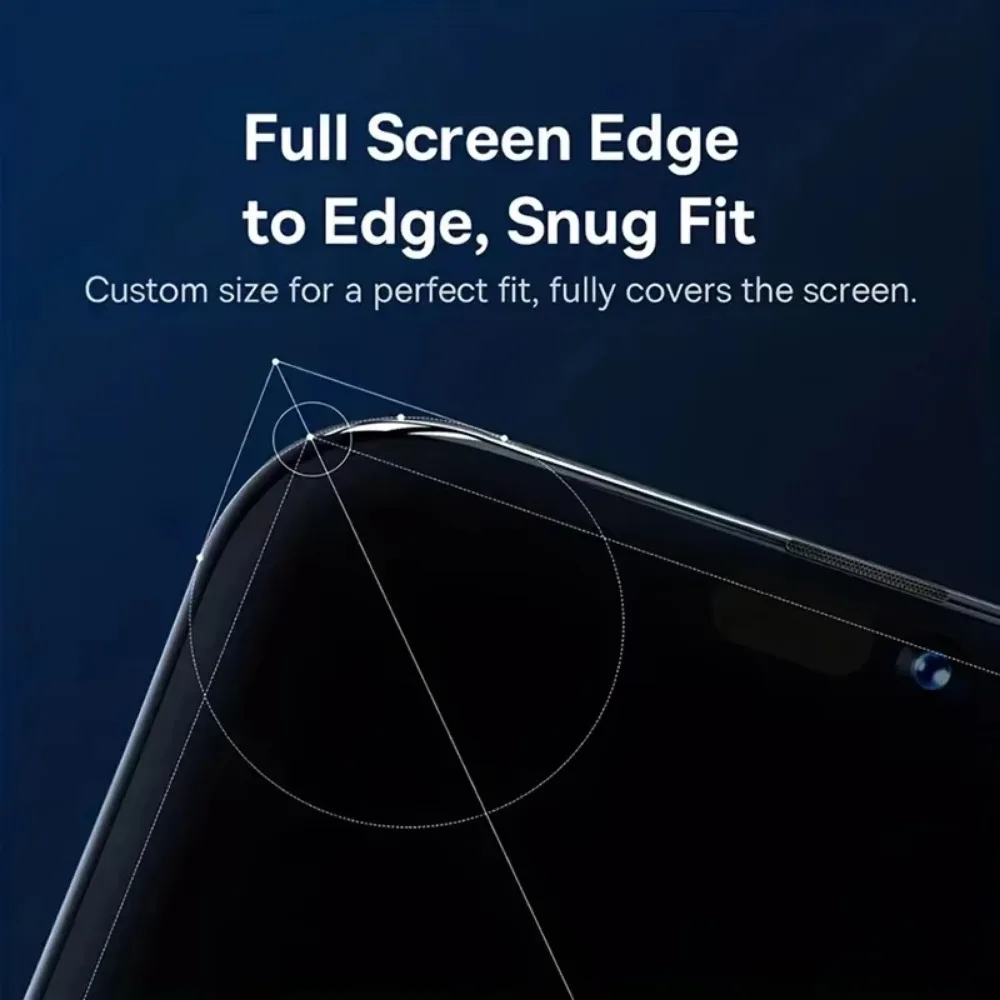 Protector de pantalla de cristal antiespía 6 en 1 para IPhone 16 13 12 14 15 11 Pro Max para iPhone 15 14 Plus 12 11 13 15 14 Pro Glass de cámara - imagen 4