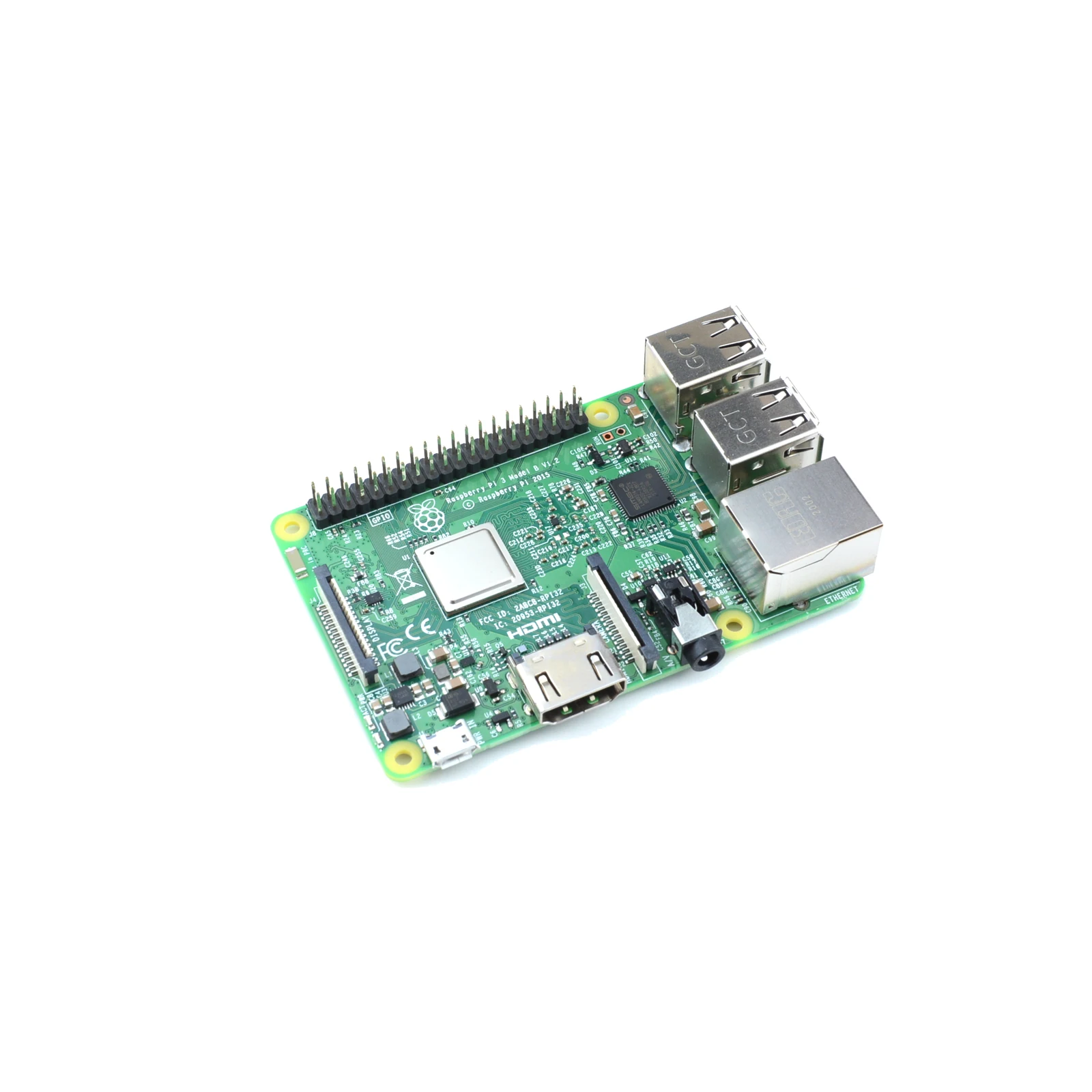 1 Uds Original Raspberry Pi 3 modelo B 3B + Placa de desarrollo CPU de 4 núcleos 1,4 GHz 1 GB RAM 2,4G y 5G WiFi Bluetooth 4,2 - imagen 5