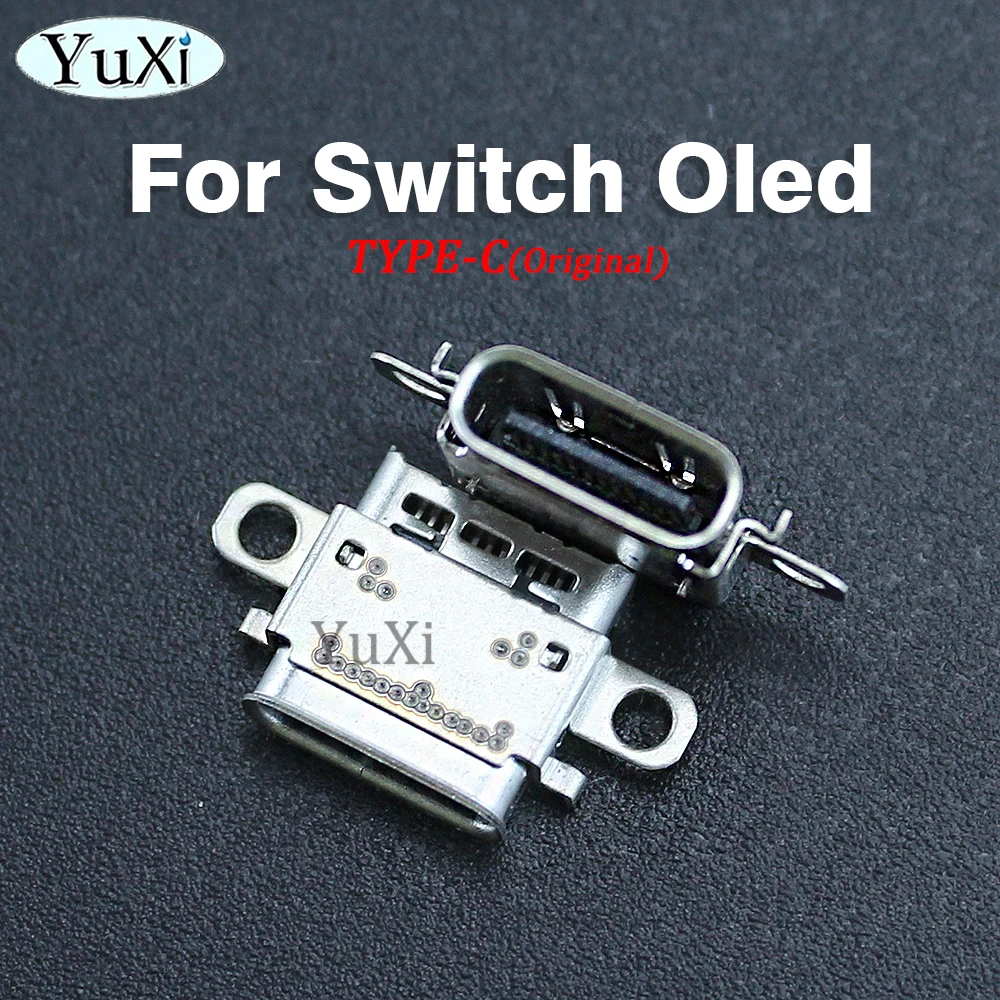 Enchufe de puerto de carga para Nintendo Switch, conector USB tipo C para consola Switch Lite/Oled/Pro NS, pieza de reparación de repuesto, 1 unidad - imagen 3