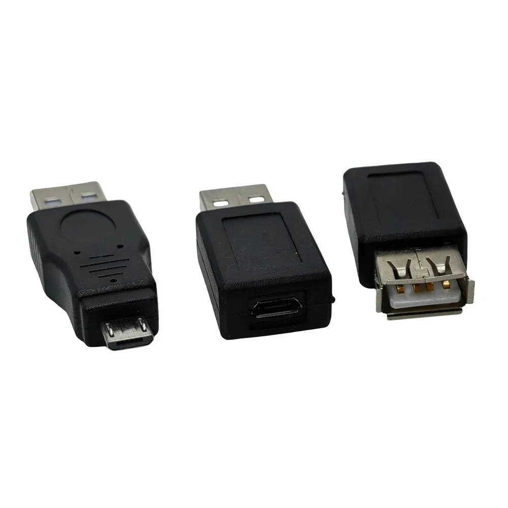 Adaptador USB Tipo A Macho a Micro USB Hembra Mini Conector USB