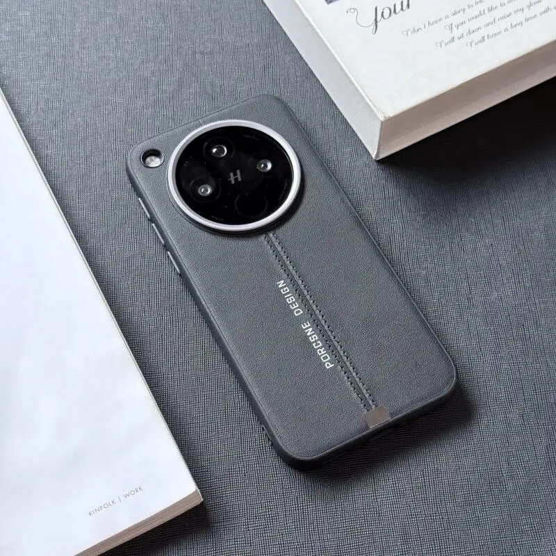 Para OPPO Find X8 Ultra funda de lujo de cuero PU piel magnética carga inalámbrica funda protectora trasera para Find X8 X8Pro Shell - imagen 4