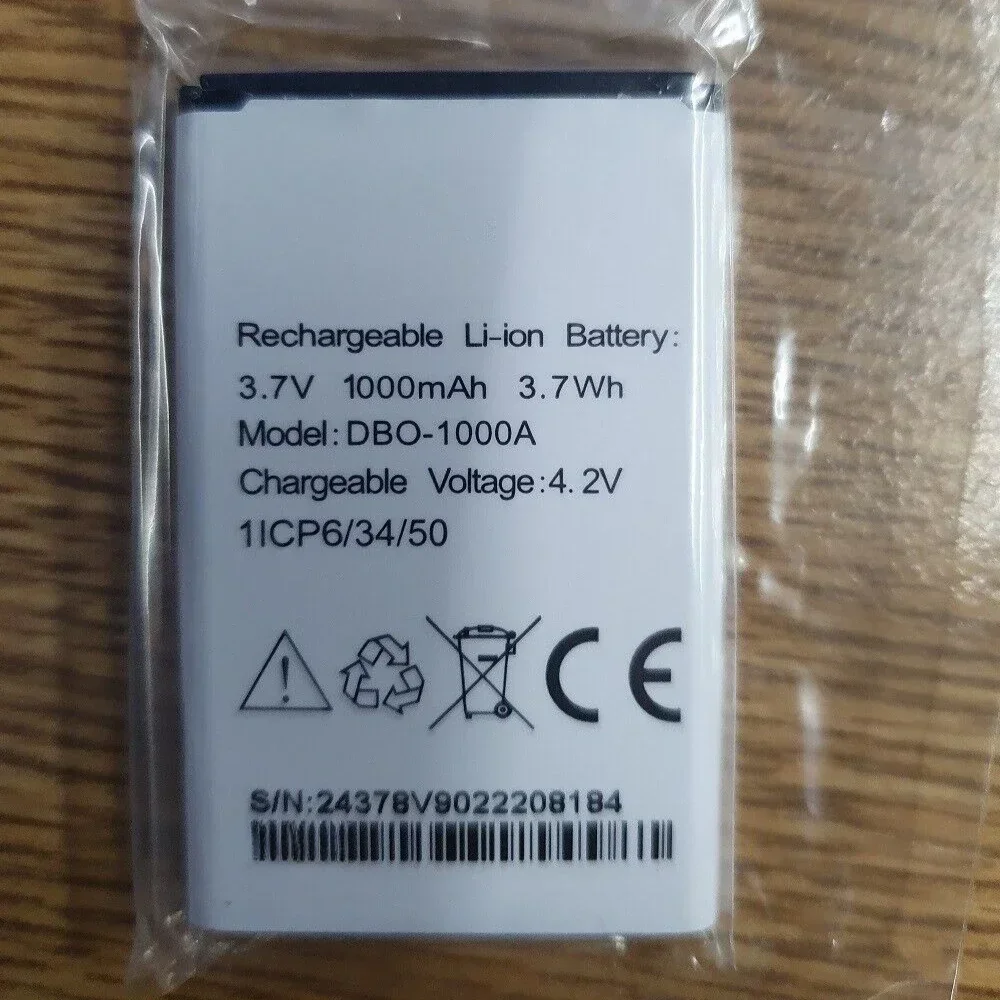 DBO-1000A 2 uds 3,7 V 1000mAh para batería DORO 1372/2404/1370 DORO - imagen 2